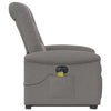 Sta-Op-Massagestoel Stof Taupe