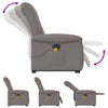 Sta-Op-Massagestoel Stof Taupe