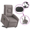 Sta-Op-Massagestoel Stof Taupe