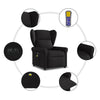 Massagestoel Stof Zwart