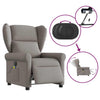 Massagestoel Stof Taupe