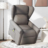Sta-Op-Massagestoel Stof Taupe