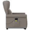 Sta-Op-Massagestoel Stof Taupe