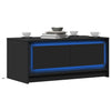 Salontafel Met Led-Verlichting Bewerkt Hout Eiken