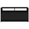 Salontafel Met Led-Verlichting Bewerkt Hout