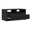 Salontafel Met Led-Verlichting Bewerkt Hout