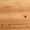 Eettafel Rechthoekig 200X80X74 Cm Massief Eikenhout Lichtbruin Natuurlijk Staal