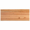 Eettafel Met Natuurlijke Rand Massief Eikenhout Rechthoekig