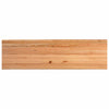 Eettafel Met Natuurlijke Rand 280X80X74 Cm Massief Eikenhout Natuurlijk Staal