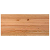 Eettafel Rechthoekig 180X90X74 Cm Massief Eikenhout Lichtbruin Wit