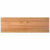 Eettafel Rechthoekig 320X90X74 Cm Massief Eikenhout Lichtbruin Natuurlijk Staal