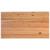 Eettafel Rechthoekig 180X100X74 Cm Massief Eikenhout Lichtbruin Natuurlijk Staal