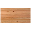 Eettafel Met Natuurlijke Rand 200X100X74 Cm Massief Eikenhout Wit