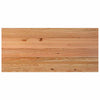 Eettafel Rechthoekig Massief Eikenhout Lichtbruin