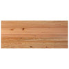 Eettafel Rechthoekig 240X100X74 Cm Massief Eikenhout Lichtbruin Zwart