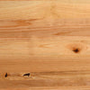 Eettafel Rechthoekig 200X120X74 Cm Massief Eikenhout Lichtbruin Natuurlijk Staal
