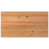 Eettafel Rechthoekig 220X120X74 Cm Massief Eikenhout Lichtbruin Natuurlijk Staal