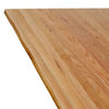 Eettafel Met Boomrand 240X120X74 Cm Massief Hout Eiken Naturel