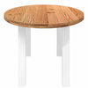 Eettafel Ovaal Massief Eikenhout Lichtbruin