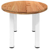 Eettafel Ovaal Massief Eikenhout Lichtbruin