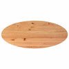 Eettafel Ovaal Massief Eikenhout Lichtbruin