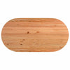 Eettafel Ovaal Massief Eikenhout Lichtbruin