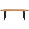 Eettafel Ovaal Massief Eikenhout Lichtbruin