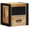Nachtkastjes 40X35X40 Cm Massief Ruw Hout Mango