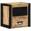 Nachtkastjes 40X35X40 Cm Massief Ruw Hout Mango