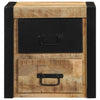 Nachtkastjes 40X35X40 Cm Massief Ruw Hout Mango
