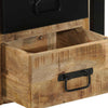 Nachtkastjes 40X35X40 Cm Massief Ruw Hout Mango