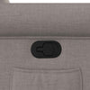 Fauteuil Verstelbaar Stof Taupe
