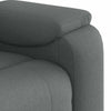 Fauteuil Verstelbaar Stof Donkergrijs