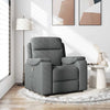 Fauteuil Verstelbaar Stof Donkergrijs
