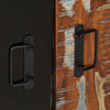 Wandkast 90X35X75 Cm Meerkleurig