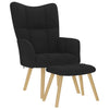 Relaxstoel Met Voetenbank Stof