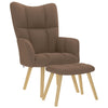 Relaxstoel Met Voetenbank Stof