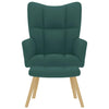 Relaxstoel Met Voetenbank Stof