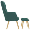 Relaxstoel Met Voetenbank Stof