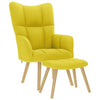 Relaxstoel Met Voetenbank Stof