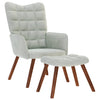 Relaxstoel Met Voetenbank Fluweel