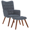 Relaxstoel Met Voetenbank Fluweel