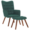 Relaxstoel Met Voetenbank Fluweel