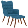 Relaxstoel Met Voetenbank Fluweel