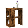 Bartafel Met Rekken 90X47,5X103,5 Cm Bewerkt Hout