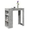 Bartafel Met Rekken 102X50X103,5 Cm Bewerkt Hout
