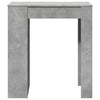 Bartafel Met Rekken 95X47X103,5 Cm Bewerkt Hout