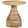 Bijzettafel Ø40X40 Cm Massief Mangohout