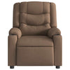 Massagestoel Stof Bruin