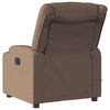 Massagestoel Stof Bruin